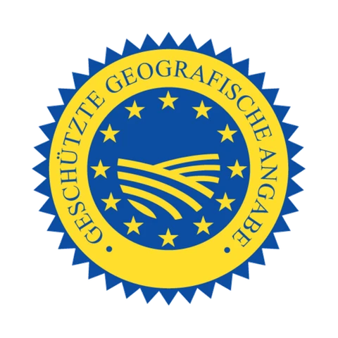 g.g.A. – geschützte geografische Angabe – so sieht das Kennzeichen aus